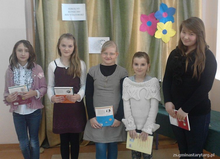 Konkurs recytatorski Konkurs recytatorski
