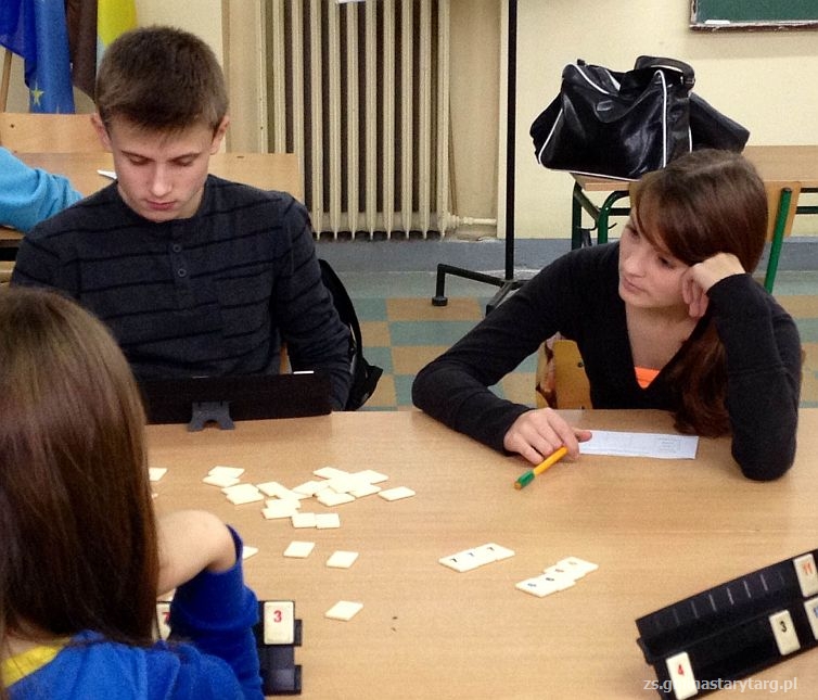 II Mistrzostwa naszego Gimnazjum w Rummikub II Mistrzostwa naszego Gimnazjum w Rummikub