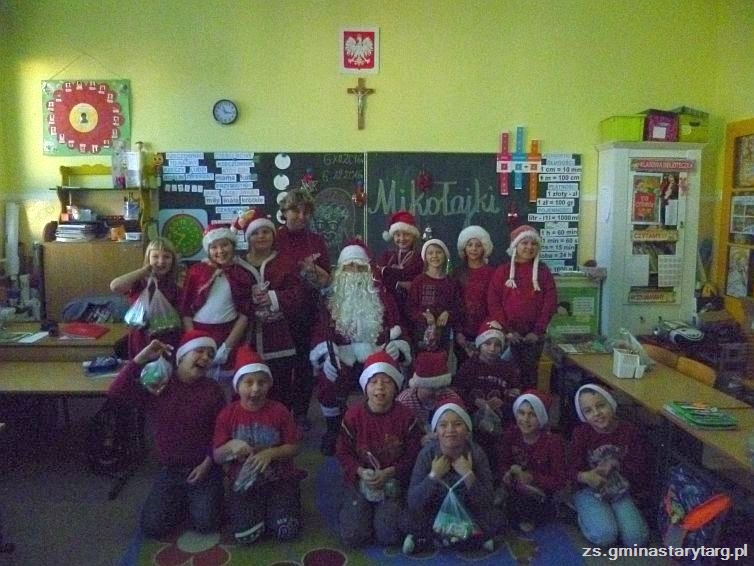 Mikołajki w szkole Mikołaj w szkole